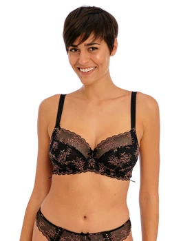 Бюстгальтер Freya Offbeat Decadence 402501 75H Black (889501951475 )