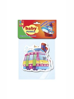 Бебі пазли Vladi Toys "Машини-помічники" Vladi Toys VT1106-78