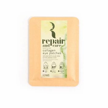 Зволожувальні колагенові патчі для очей The Somerset Toiletry Repair & Care Aloe Vera & Hyaluronic Acid 10 мл