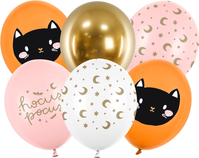 Balony PartyDeco Hocus Pocus 30 cm 50 szt (5904555006782)