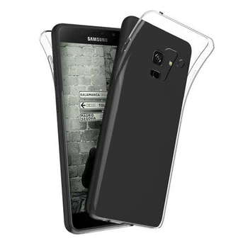 Чехол Ou Case для Samsung Galaxy A8 Plus Unique Skid Silicone, Transparent