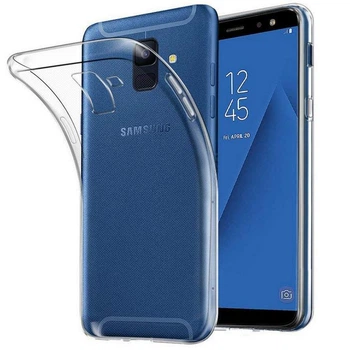 Чехол Ou Case для Samsung Galaxy A6 Unique Skid Siпроlicone, Transparent