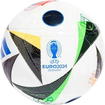 Мяч футбольный Adidas EURO24 LGE J290 (IN9370) белый, черный, желтый, синий, зеленый, красный Дети 4 (4067886881792)