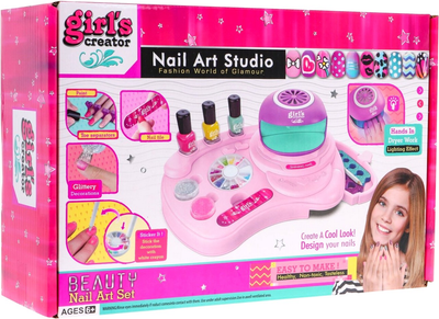 Zestaw do manicure Girl's creator Nail Art Studio (5901384732134)