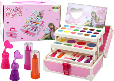 Набір декоративної косметики LEAN Toys Sparkle & Glitter в скриньці (5905991008613)