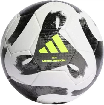 М'яч футбольний Adidas TIRO MTC ART (HT2423) білий, чорний, жовтий Унісекс 5 (4065432828550)