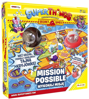 Gra planszowa Magic Box Super Things Secret Spies Wykonaj misję (5020674110367)