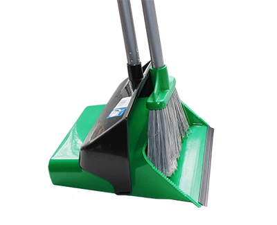 Набір для прибирання совок+щітка Mr Brush DUSTER SET зеленого кольору