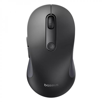 Мышь Baseus беспроводная Bluetooth / 2.4G для ПК ноутбука F02 Ergonomic Wireless Mouse Black (F02 Black)