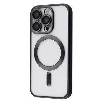 Чохол WAVE Metal Matte Case with Magnetic Ring iPhone 15 Pro black
