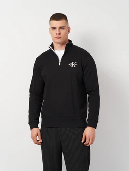 Толстовка на молнии мужская Calvin Klein Jeans 11380.1 2XL Черная (smt2000000022772)