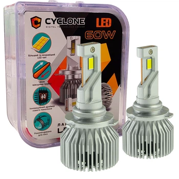 Лампа светодиодная для фар Cyclone LED Type 49 HB3 6000K 17500LM 2 шт комплект