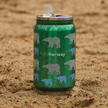 Termobank Pure Norway Polarbear zielony 300 ml (7071673139826)