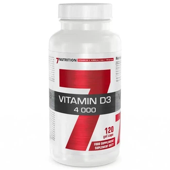 Вітамін Д3 7 Nutrition Vitamin D3 4000 IU 120caps