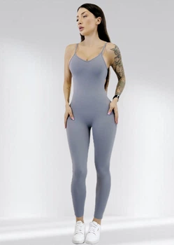 Спортивный комбинезон женский LILAFIT Серый S (LFJ000041)