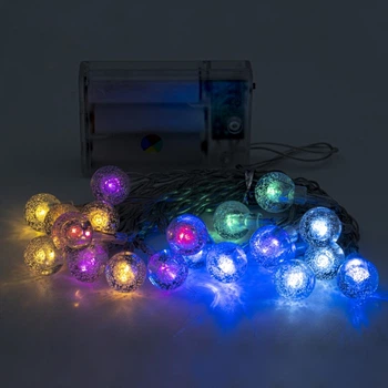 Світлодіодна гірлянда Altalusse Multicolor 20LED, 3м, 1 режим, 3*AA (INL-2707B-20) З батарейками