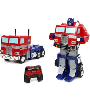 Трансформери Оптимус Прайм Transformers Optimus Prime Converting Remote Control Vehicle Jada toys 30 см