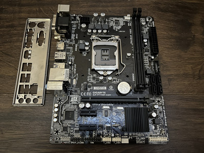 Материнская плата Gigabyte GA-H110M-S2H (s1151, Intel H110) Б/У