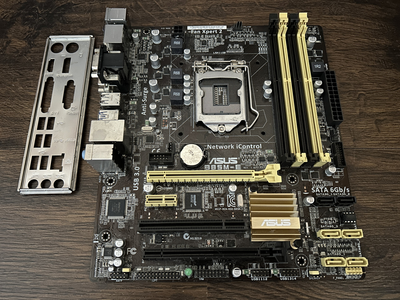 Материнская плата Asus B85M-E (s1150, Intel B85) Б/У