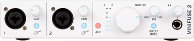 Аудиоинтерфейс Arturia MiniFuse 2 White