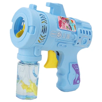 Пистолет с мыльными пузырями Heroes Bubble Gun+ bottle 50ml Little Pony