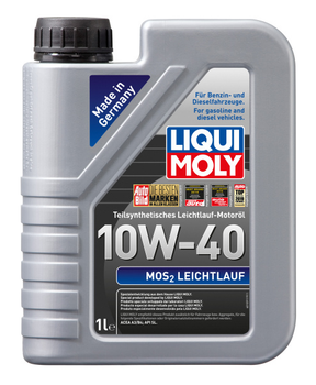 Моторна олива Liqui Moly MoS2 Leichtlauf 10W-40 1л (с молибденом)