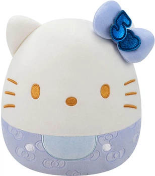 Мʼяка іграшка Squishmallows Хеллоу Кітті в синьому 20 см (SQSN00500)