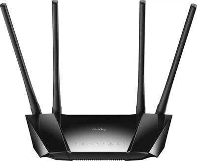 Маршрутизатор роутер Cudy LT400 N300 Wi-Fi 4G LTE Cat4 Router 2.4 ГГц Black (LT400_EU)