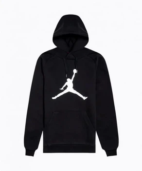 Кофта мужская Jordan Jumpman Logo Fleece Hoodie S Чорний AV3145-010