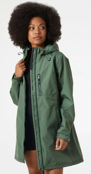 Куртка женская Helly Hansen Long Belfast Jacket XS Зелений 55964-476