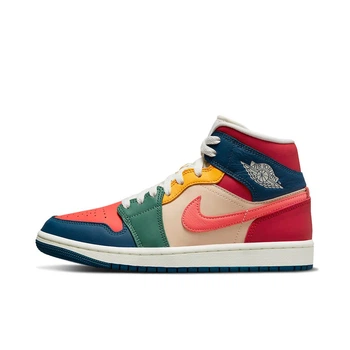 Кроссовки унисекс Jordan 1 Mid Se Multi Colo 40.5 Комбінований DN3738-400