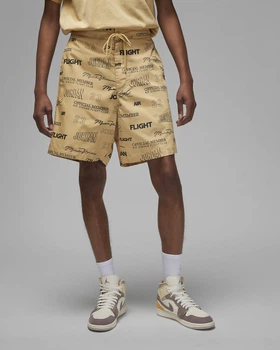 Шорты мужские Jordan Flight Mvp Men's Woven Shorts L Бежевий DX9726-252