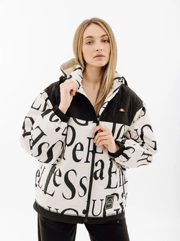 Куртка женская Ellesse Pierangelo Jacket 2XS Біло-чорний SGT19169-904