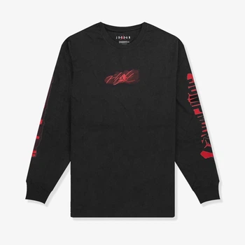 Кофта мужская Jordan Jumpman Flight Long-Sleeve T-Shirt - Black L Чорний DA9881-010