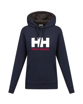 Кофта женские Helly Hansen Logo Hoodie S Темно-синій 33978-597
