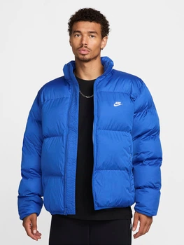 Куртка зимова коротка чоловіча Nike M Nk Club Puffer Jkt FB7368-480 XL Синя (197599473244)