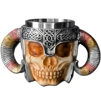 Кружка BauTech 3D Череп викинга в шлеме (1014-941-00)