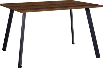 Обеденный стол Nowy Styl LENARD ordf BLACK (25) 1200*800 ОРЕХ ТИЕП