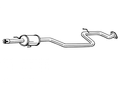 Резонатор Тойота Ярис (Toyota Yaris) 12- (284-801) Bosal