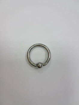 Хард (кольцо) с шариком на пружине медицинская сталь 3х16х6 BCR (5435)