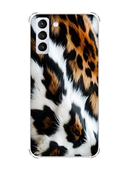 Чохол з потовщеними кутами на Samsung Galaxy S21 (G991) Ніжність хутра (принт 396)