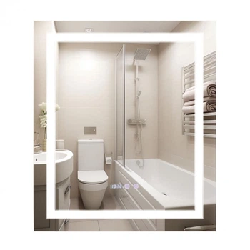 Зеркало Qtap Mideya для ванной комнаты с LED-подсветкой Touch и антизапотеванием (SD00051747)