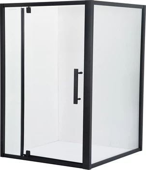 Душова кабіна AQUASTREAM Ethos 110S Swing All Blacks