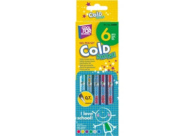 Набор гелевых ручек 6 цветов металик Cold Shine CF11919