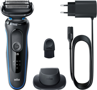 Електробритва Braun Series 5 51-B1200s з точним тримером, синя (4210201432630)