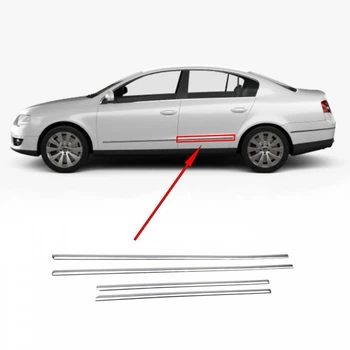 Хром молдинг, накладка двери задней левой Volkswagen Passat B6 Европа седан (2005-10) 3C0-853-753-C-2ZZ