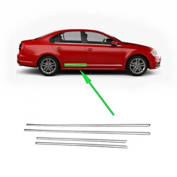 Хром молдинг, накладка двери задней правой Volkswagen Jetta 6 (2010-2018) 5C6-853-754-A-2ZZ