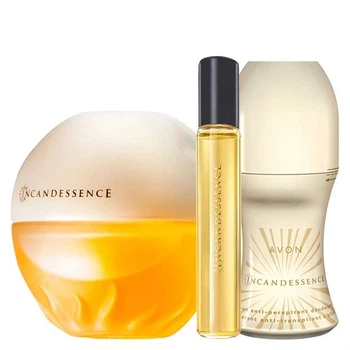 Жіночий парфумований набір 3-в-1 Avon Incandessence парфумна вода 50мл та 10мл та дезодорант-антиперспірант
