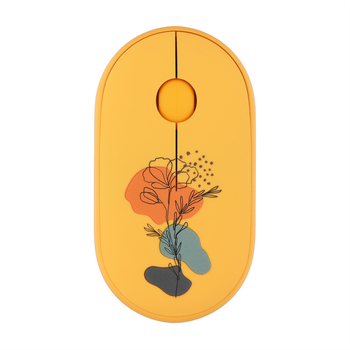 Беспроводная мышь компьютерная 2E MF300 FLORA:POPPY Silent WL BT с принтом