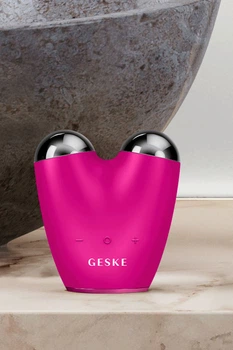 Микротоковый подтягиватель лица GESKE MicroCurrent Face-Lifter 6в1 magenta